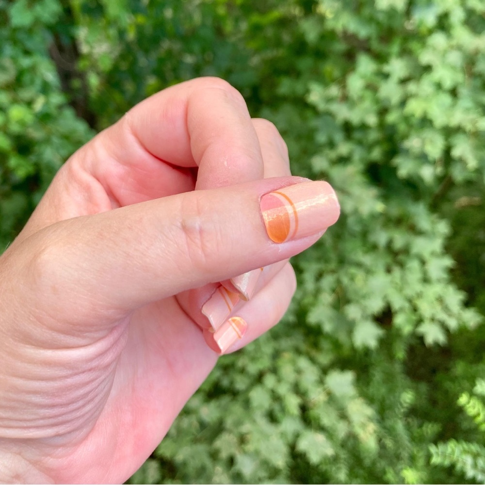 *Retired* Color Street: Morning Glory | Peach Orange Pink Gradient Spring Summer - Picture 2 of 8